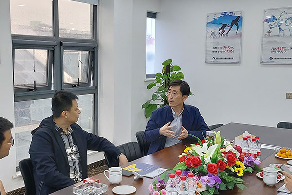 濟南眾誠商會一行到欣希安藥業(yè)參觀交流