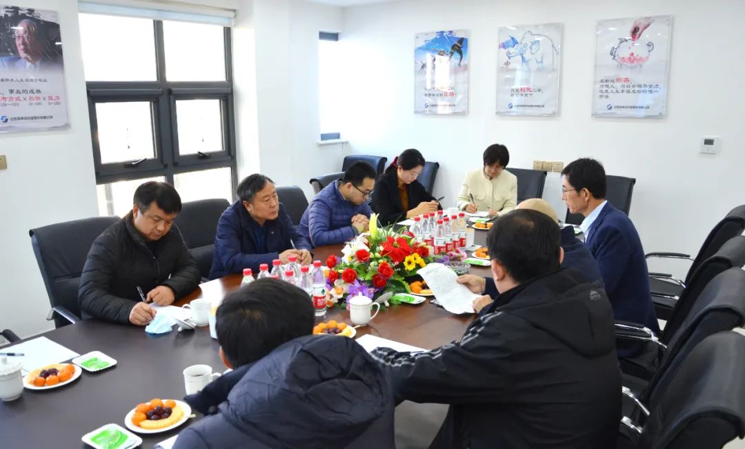 濟南市工信局生物醫(yī)藥處張奇良處長一行來我司調(diào)研指導(dǎo) 